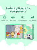 Kidbea Premium Gift Set for New Born Baby Boy & Girl, Pack of 6, Skin Friendly, Baby Shower and  Gifts (Assorted)