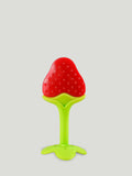 Kidbea Strawberry Shape Silicone Baby Teether - Red