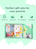 Kidbea Premium Gift Set for New Born Baby Boy & Girl, Pack of 8, Skin Friendly, Baby Shower and  Gifts (Assorted)