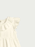 100% Pure White Linen Angel Frock | Elegant & Comfortable