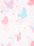 Extra Soft Muslin Cotton Jhabla Cloth for Baby | Butterfly, Tiger and Cute Chick Print | Print May Vary