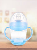 Kidbea Baby Sippy Cup Learning Sipper Feeding Bottle & Twin Handles - (160 ml)