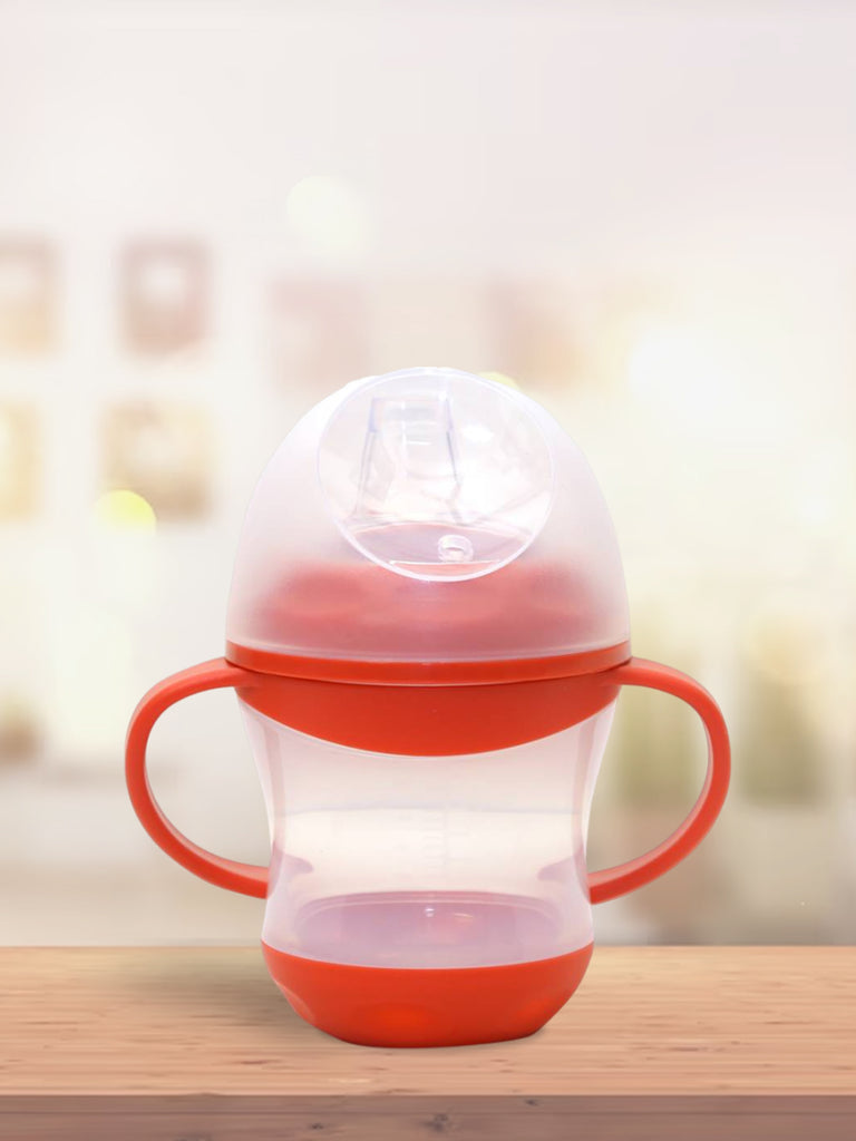 Kidbea Baby Sippy Cup Learning Sipper Feeding Bottle & Twin Handles - (160 ml)