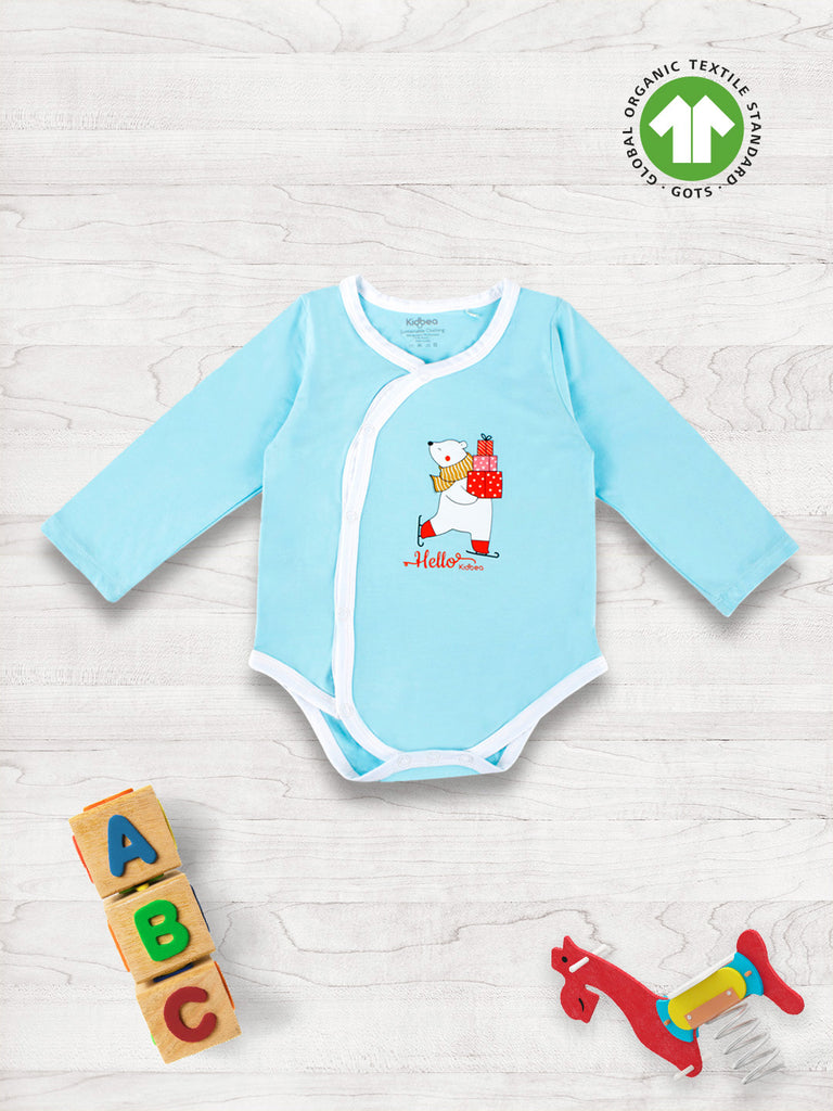 Bamboo Soft Fabric Onesie For Baby Boy | Hello